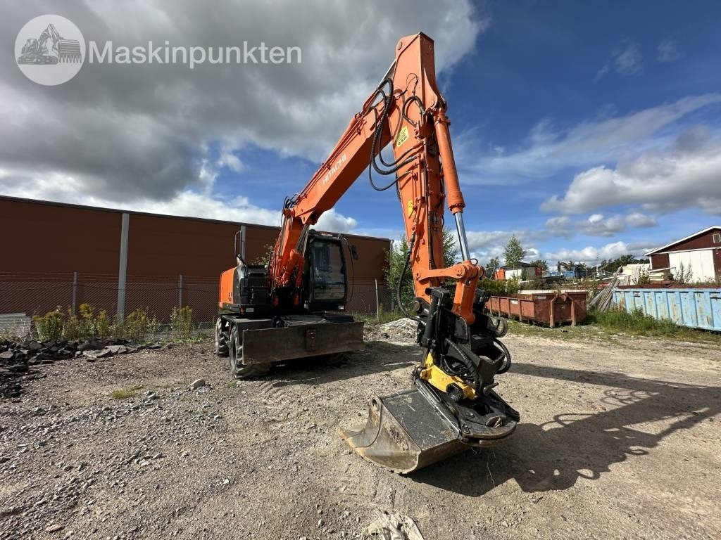 Hitachi ZX 140 W-5B - Excavadora de ruedas: foto 3 Hitachi ZX 140 W-5B - Excavadora de ruedas: foto 3