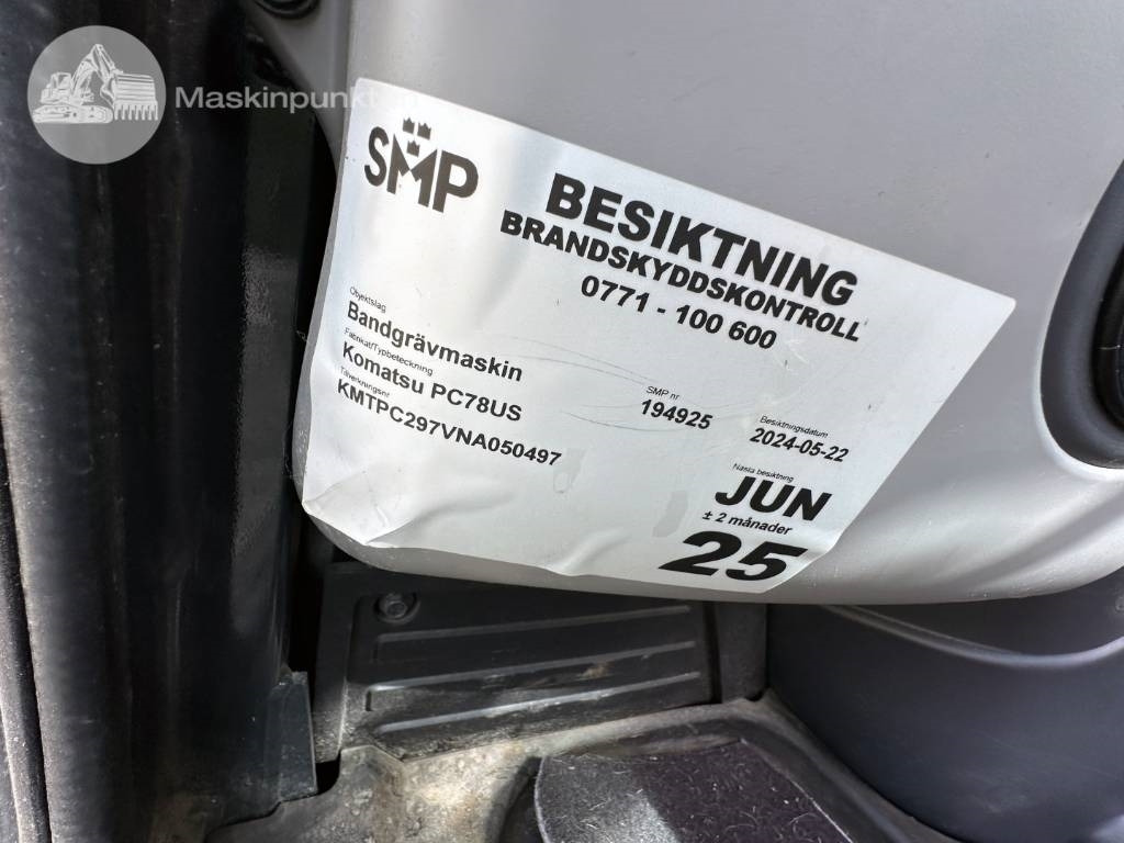 Miniexcavadora Komatsu PC 78 US-11 E0: foto 14