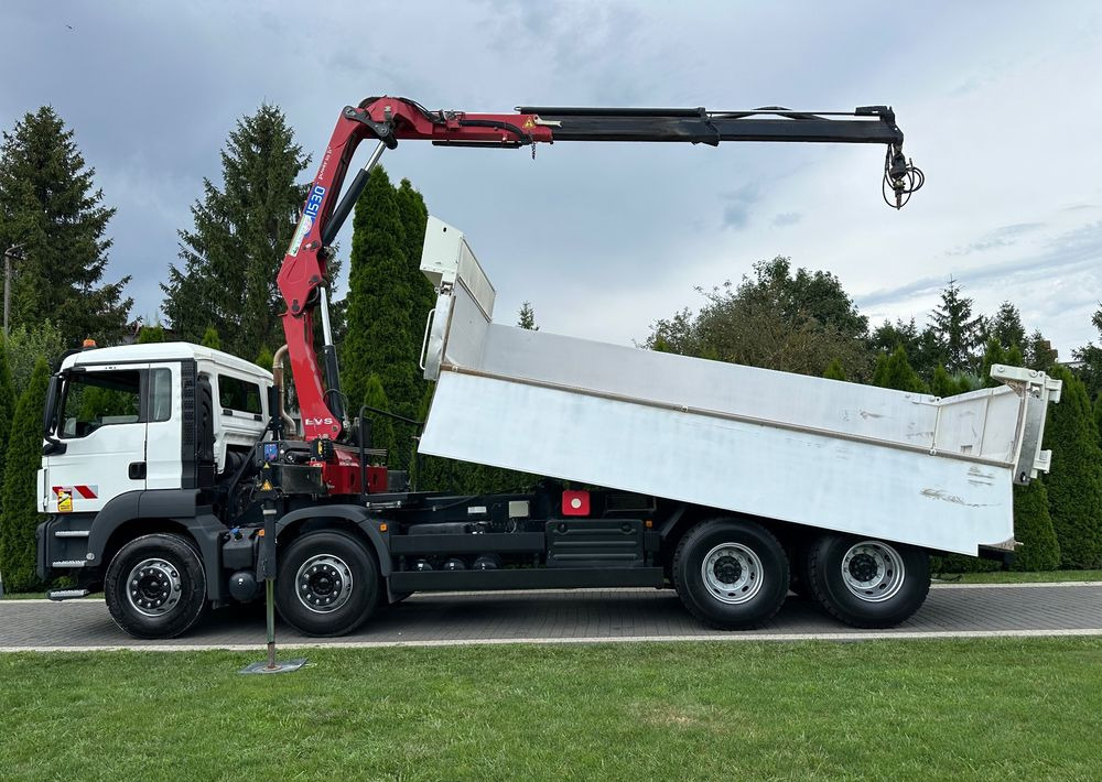MAN TGS 440 / 8x4 / HMF 1530 / HYDROBURTA - Camión volquete: foto 4 MAN TGS 440 / 8x4 / HMF 1530 / HYDROBURTA - Camión volquete: foto 4