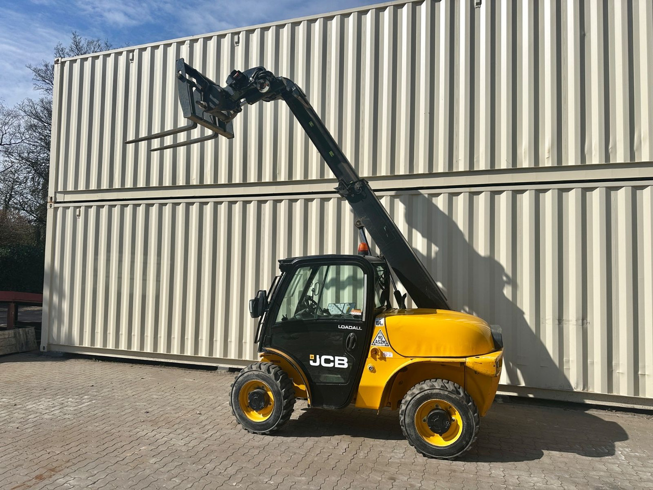 JCB 520-40 / 4 Meter / 2 Tonnen / 2.297 Bh / TOP - Manipulador telescópico: foto 3 JCB 520-40 / 4 Meter / 2 Tonnen / 2.297 Bh / TOP - Manipulador telescópico: foto 3