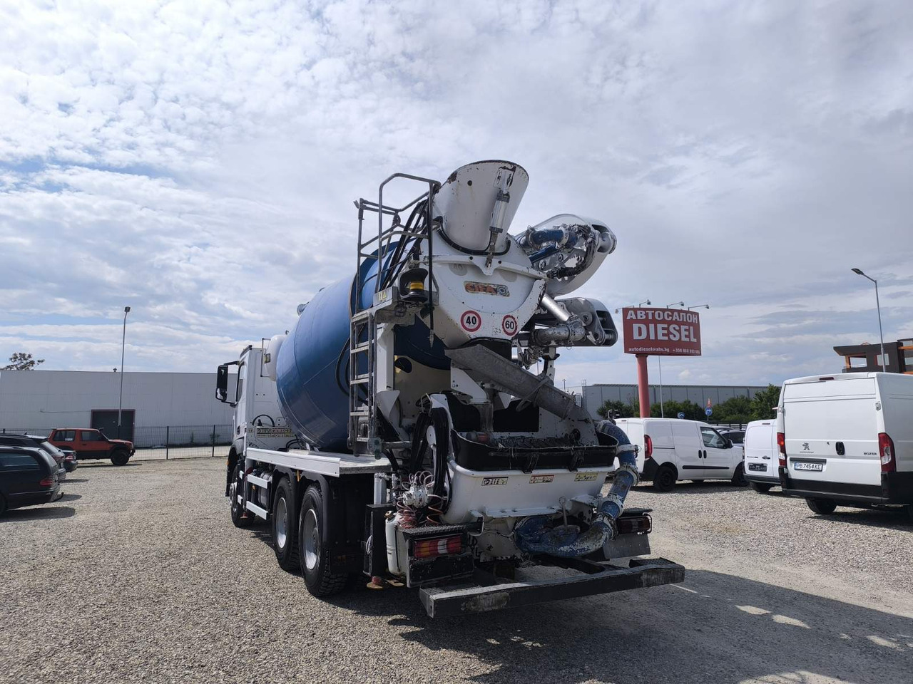 MERCEDES-BENZ AROCS 3342 CIFA MK25H - Camión hormigonera con bomba: foto 5 MERCEDES-BENZ AROCS 3342 CIFA MK25H - Camión hormigonera con bomba: foto 5