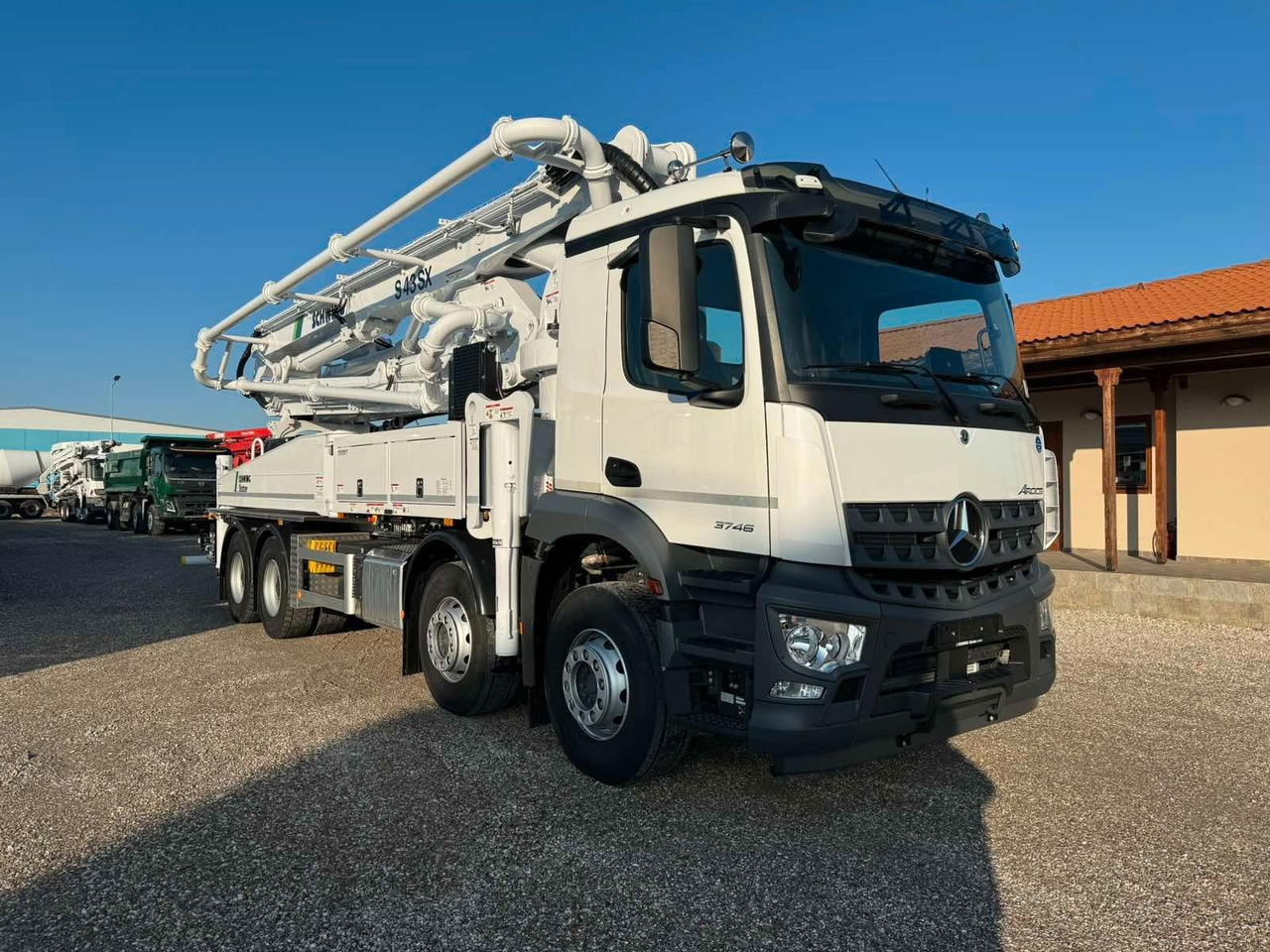 Mercedes-Benz AROCS 3746 SCHWING S43SX III - Bomba de hormigón: foto 1 Mercedes-Benz AROCS 3746 SCHWING S43SX III - Bomba de hormigón: foto 1