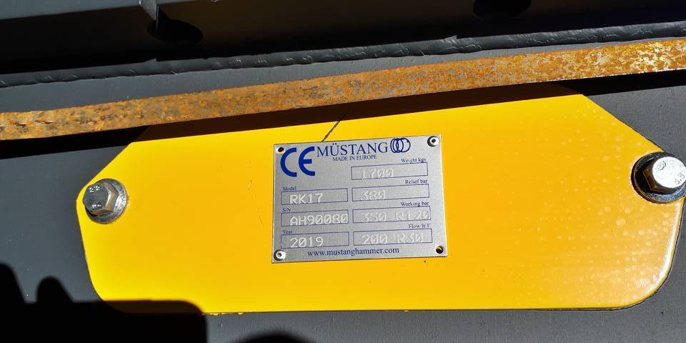 Nowa szczęka krusząca obrotowa Mustang RK17 OWE kruszące - Cizalla de demolición para Maquinaria de construcción: foto 4 Nowa szczęka krusząca obrotowa Mustang RK17 OWE kruszące - Cizalla de demolición para Maquinaria de construcción: foto 4