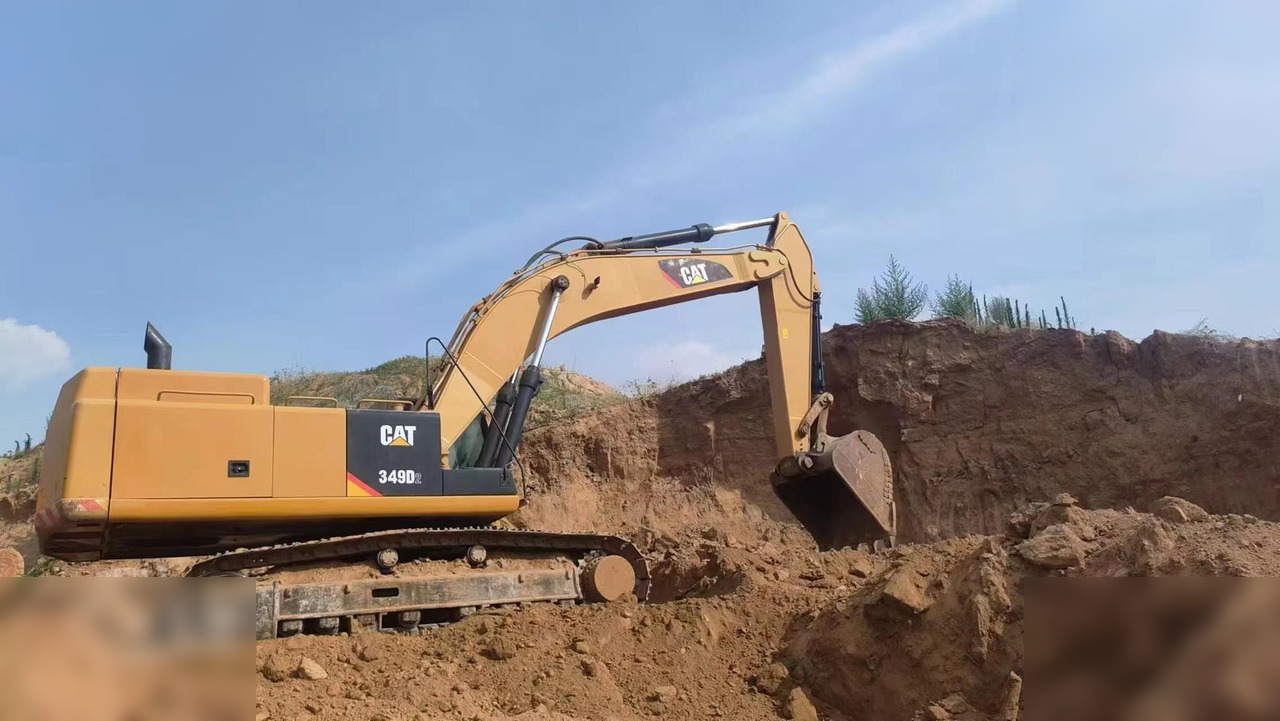 CATERPILLAR 349D2 - Excavadora de cadenas: foto 1 CATERPILLAR 349D2 - Excavadora de cadenas: foto 1