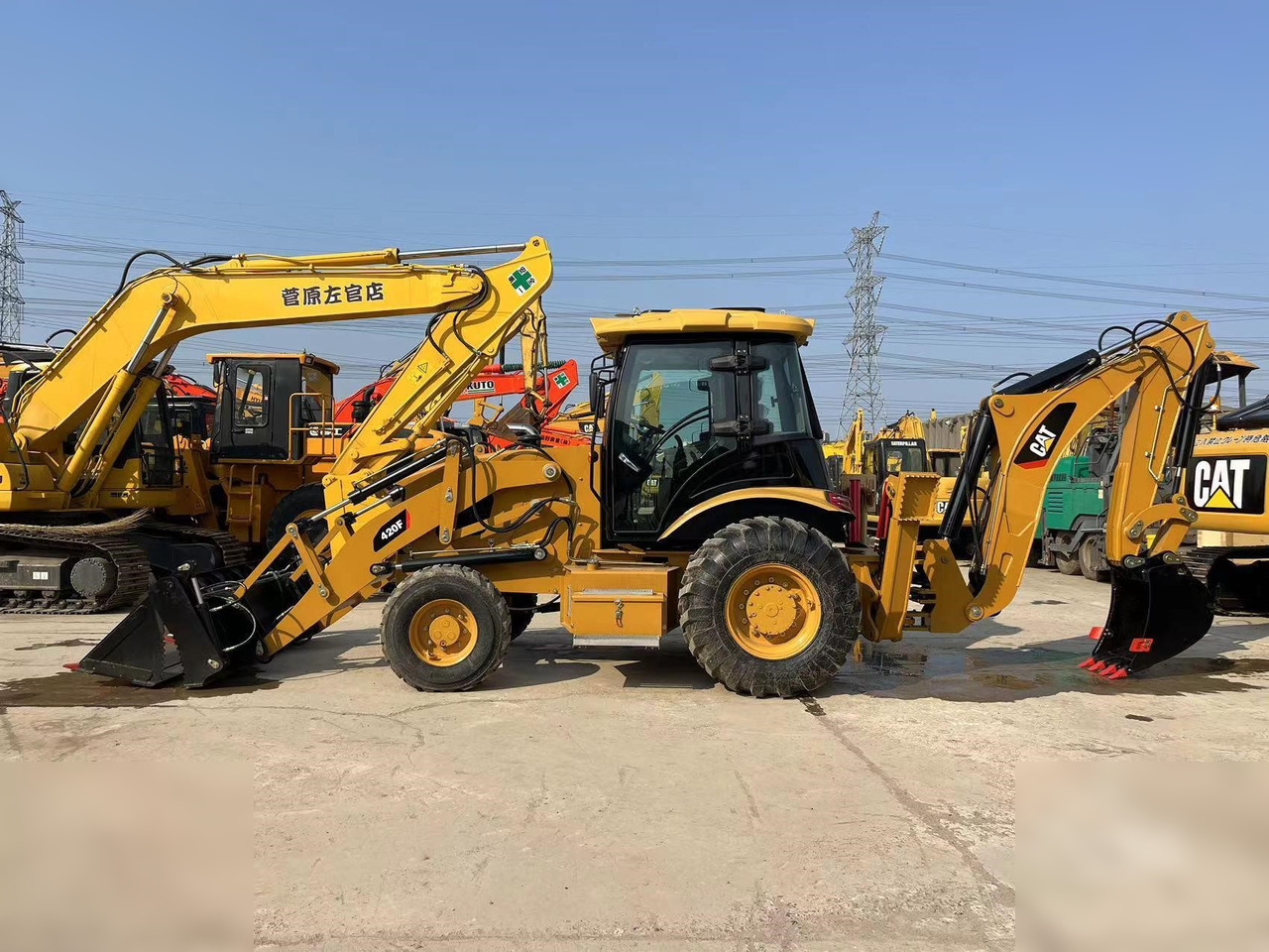 CATERPILLAR 420F - Retroexcavadora: foto 1 CATERPILLAR 420F - Retroexcavadora: foto 1