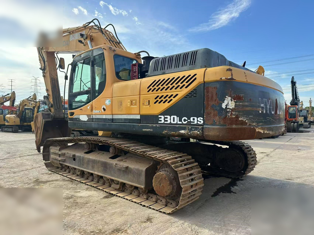 HYUNDAI ROBEX 330 LC-9S - Excavadora de cadenas: foto 5 HYUNDAI ROBEX 330 LC-9S - Excavadora de cadenas: foto 5