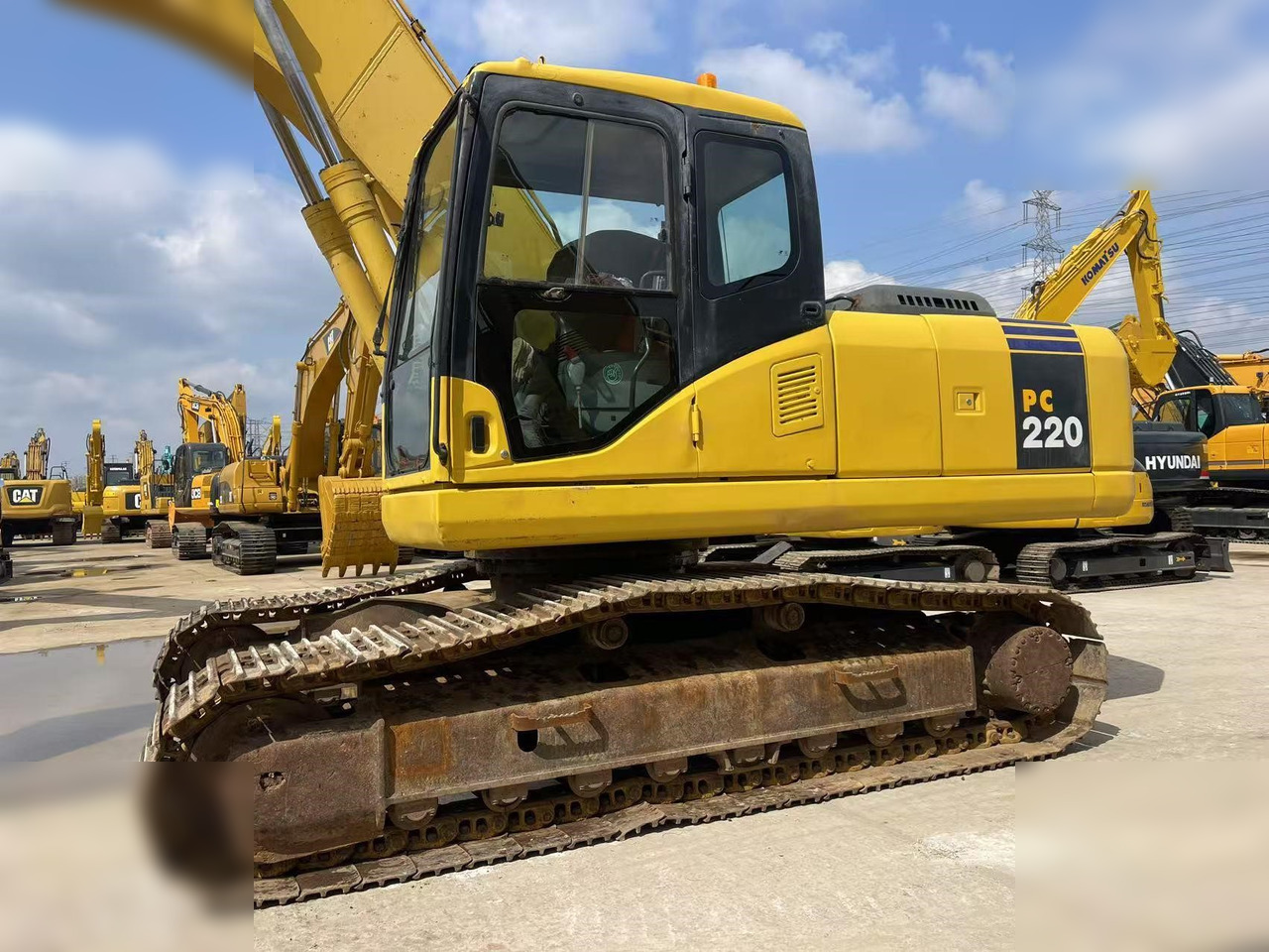KOMATSU PC220-7 - Excavadora de cadenas: foto 5 KOMATSU PC220-7 - Excavadora de cadenas: foto 5