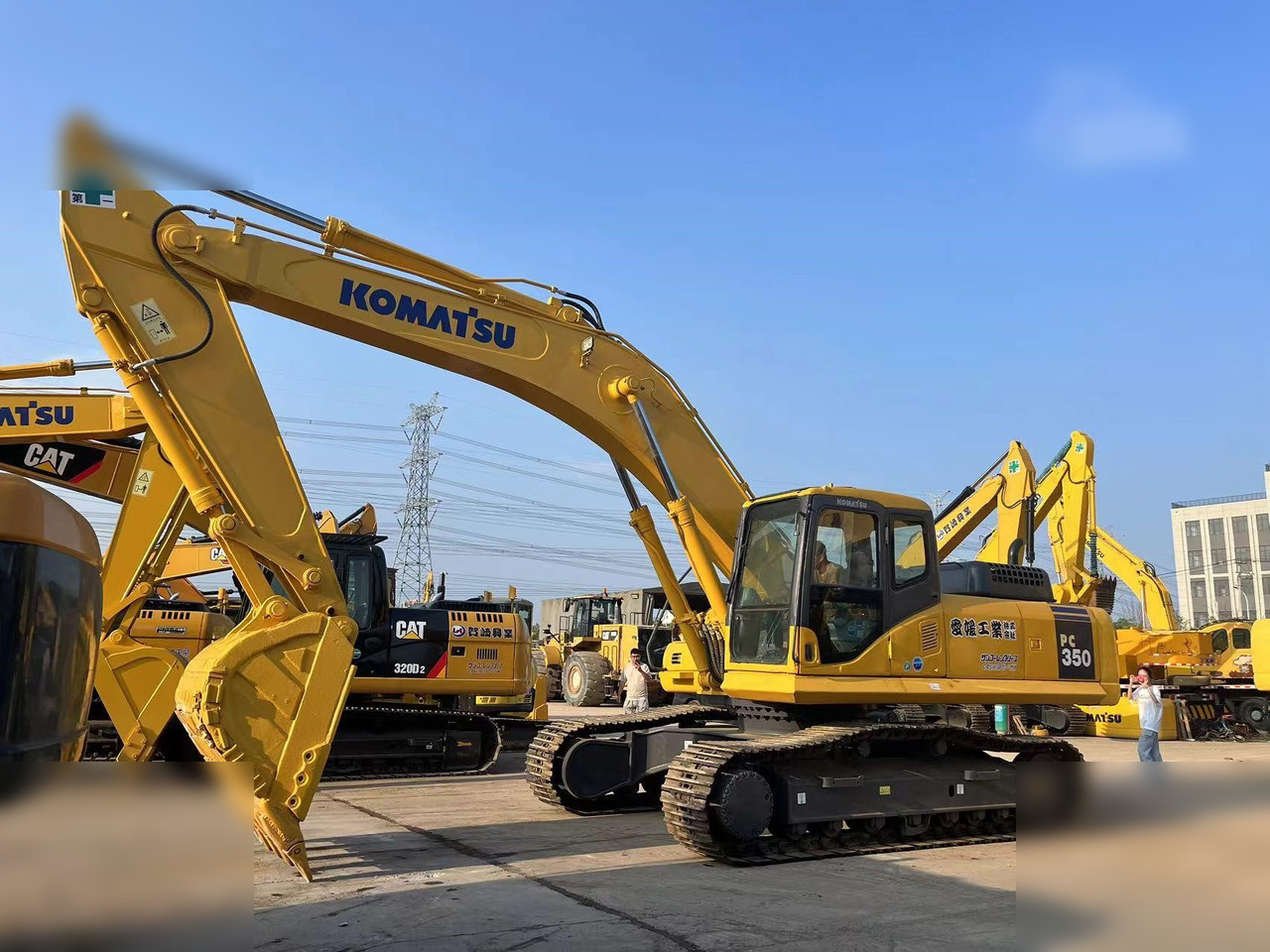 KOMATSU PC350-7 - Excavadora de cadenas: foto 2 KOMATSU PC350-7 - Excavadora de cadenas: foto 2