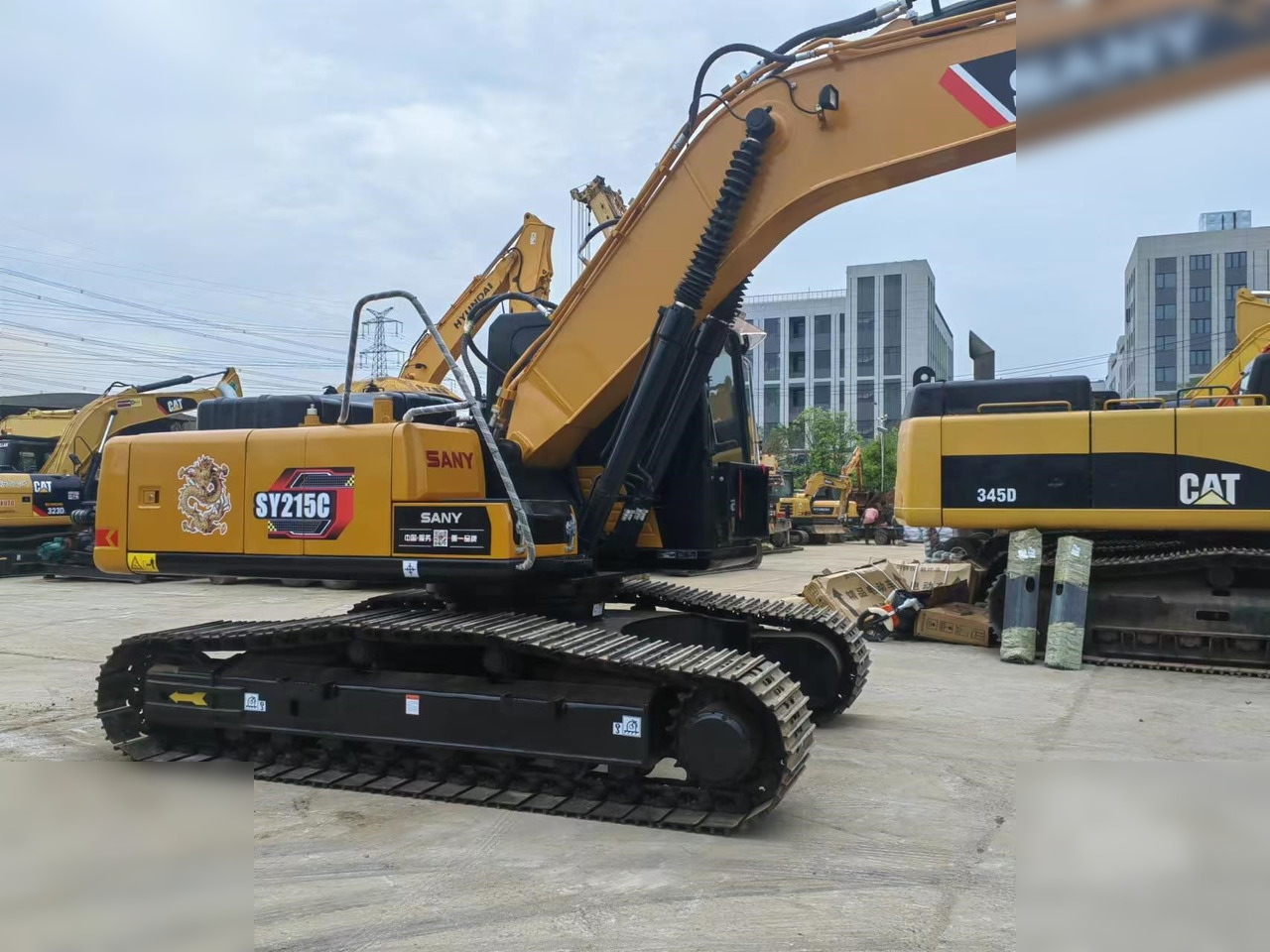 SANY SY215C - Excavadora de cadenas: foto 3 SANY SY215C - Excavadora de cadenas: foto 3