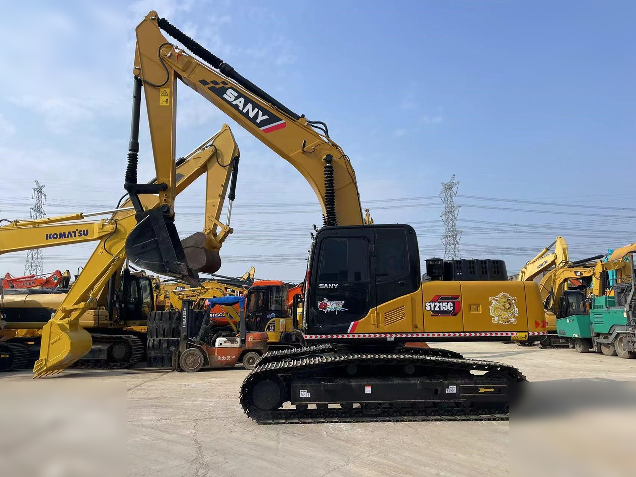 SANY SY215C - Excavadora de cadenas: foto 3 SANY SY215C - Excavadora de cadenas: foto 3