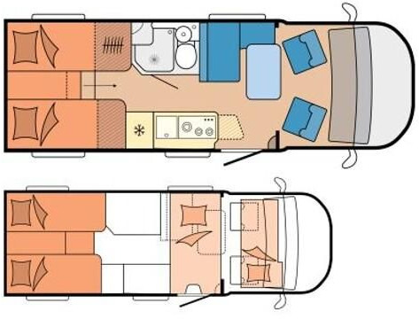 Hobby Ontour C680 GE*AUTOMATIK*LITHIUM*MARKISE*SOFORT* - Autocaravana perfilada: foto 3 Hobby Ontour C680 GE*AUTOMATIK*LITHIUM*MARKISE*SOFORT* - Autocaravana perfilada: foto 3