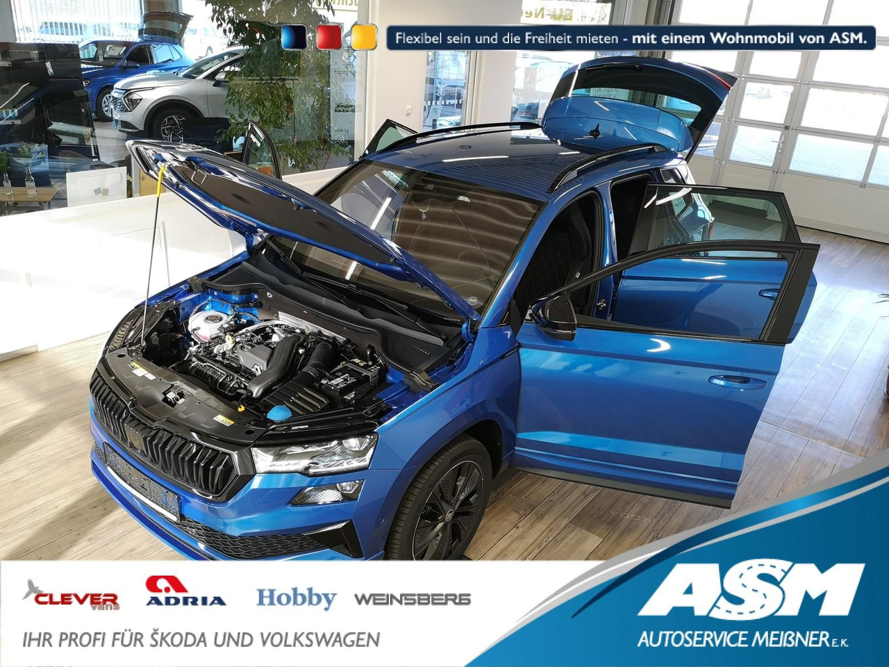 Skoda Karoq Sportline 1,5 TSI DSG*AHK*360°5J.GARANTIE* - SUV/ Todoterreno: foto 1 Skoda Karoq Sportline 1,5 TSI DSG*AHK*360°5J.GARANTIE* - SUV/ Todoterreno: foto 1