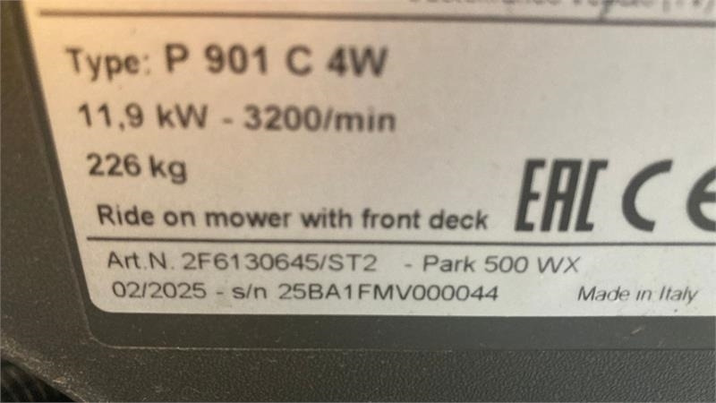 Stiga Park 500WX 4WD inkl. 100 Combi Q plus - Cortacésped: foto 4 Stiga Park 500WX 4WD inkl. 100 Combi Q plus - Cortacésped: foto 4