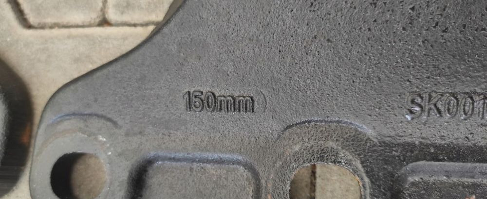 ŁAPA ŁAPY POD SIODŁO JOST 150mm NOWE - Quinta rueda para Camión: foto 3 ŁAPA ŁAPY POD SIODŁO JOST 150mm NOWE - Quinta rueda para Camión: foto 3