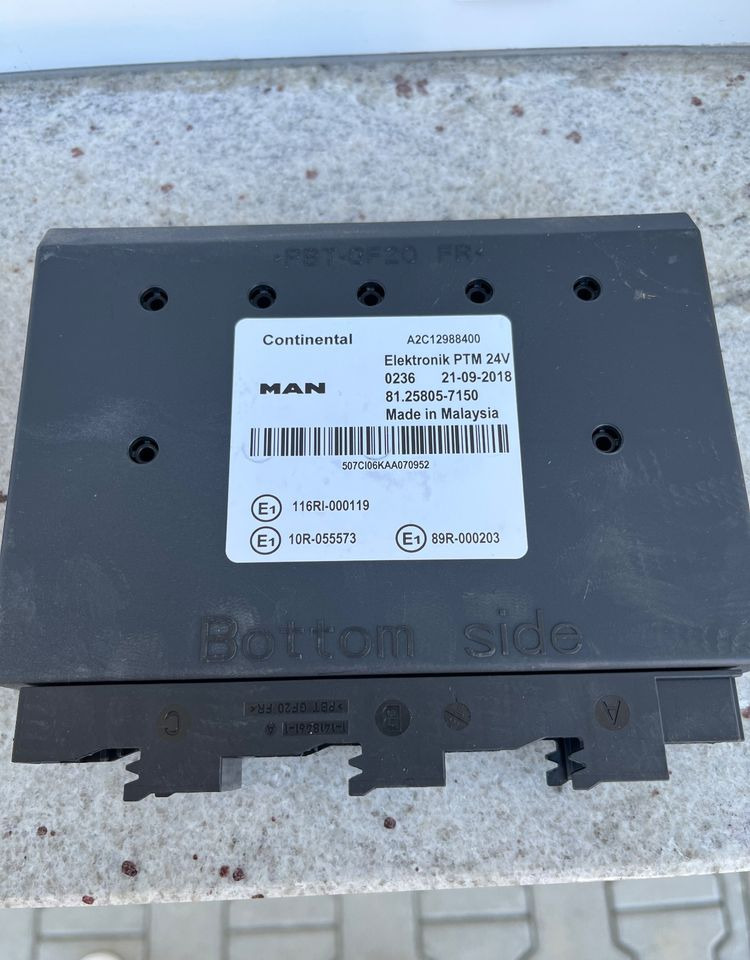 Sterownik PTM MAN TGX TGS euro 6 komputer - Unidad de control para Camión: foto 1 Sterownik PTM MAN TGX TGS euro 6 komputer - Unidad de control para Camión: foto 1