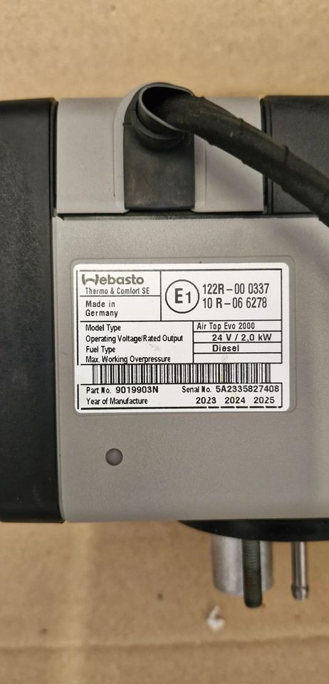 VOLVO FH4 FH5 RENAULT GAMA T OGRZEWANIE POSTOJOWE WEBASTO - Procesamiento de combustible: foto 2 VOLVO FH4 FH5 RENAULT GAMA T OGRZEWANIE POSTOJOWE WEBASTO - Procesamiento de combustible: foto 2