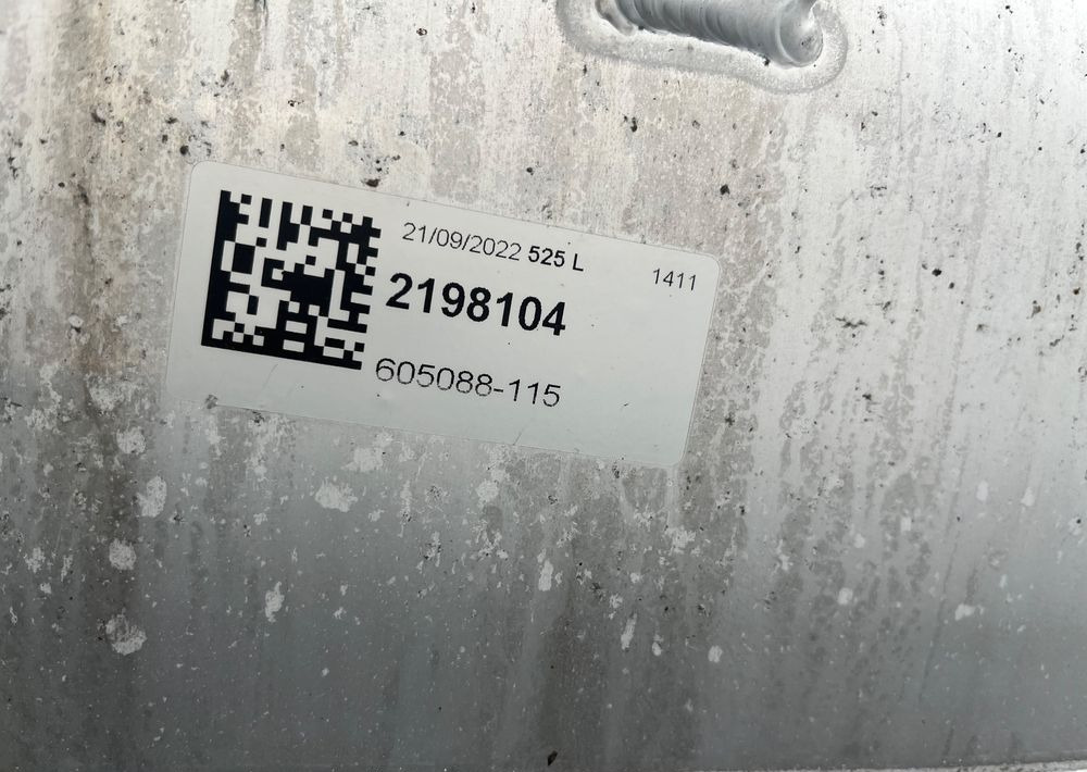 Zbiornik paliwa DAF XF CF 525 litrów bak - Procesamiento de combustible para Camión: foto 5 Zbiornik paliwa DAF XF CF 525 litrów bak - Procesamiento de combustible para Camión: foto 5