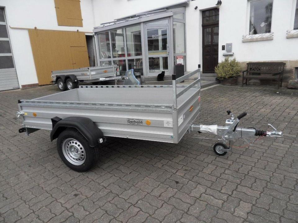 Böckmann PKW Anhänger, 1350 kg, Aluminium - Remolque de coche: foto 1 Böckmann PKW Anhänger, 1350 kg, Aluminium - Remolque de coche: foto 1