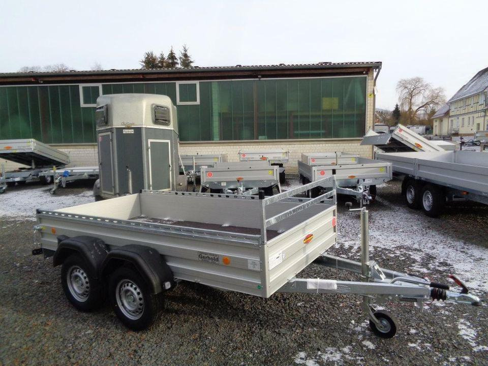 Böckmann PKW-Anhänger, 2000 kg, Tandem - Remolque plataforma/ Caja abierta: foto 2 Böckmann PKW-Anhänger, 2000 kg, Tandem - Remolque plataforma/ Caja abierta: foto 2