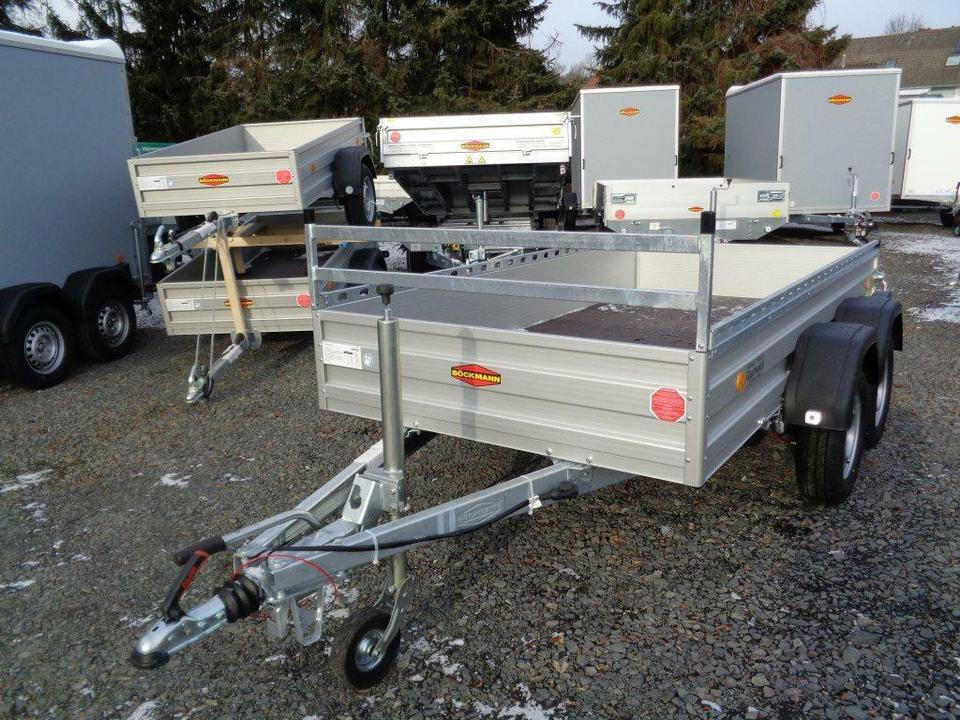 Böckmann PKW-Anhänger, 2000 kg, Tandem - Remolque plataforma/ Caja abierta: foto 5 Böckmann PKW-Anhänger, 2000 kg, Tandem - Remolque plataforma/ Caja abierta: foto 5