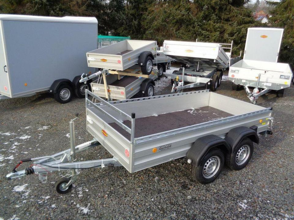 Böckmann PKW-Anhänger, 2000 kg, Tandem - Remolque plataforma/ Caja abierta: foto 4 Böckmann PKW-Anhänger, 2000 kg, Tandem - Remolque plataforma/ Caja abierta: foto 4