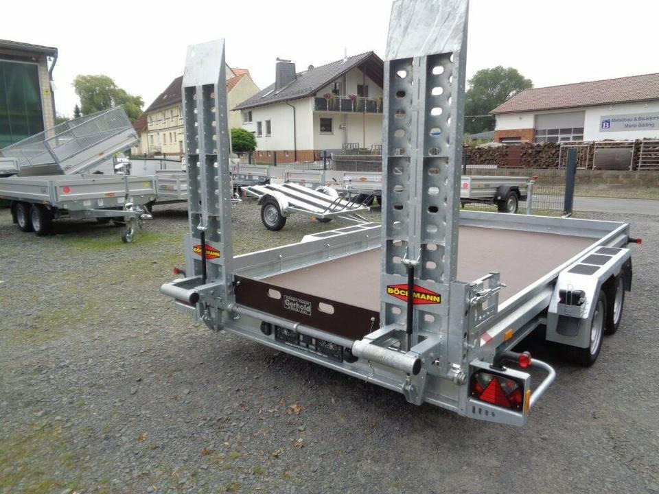 Böckmann PKW-Anhänger, 3,5 to. Baumaschinen Anhänger Minibagger - Remolque porta maquinaria: foto 2 Böckmann PKW-Anhänger, 3,5 to. Baumaschinen Anhänger Minibagger - Remolque porta maquinaria: foto 2