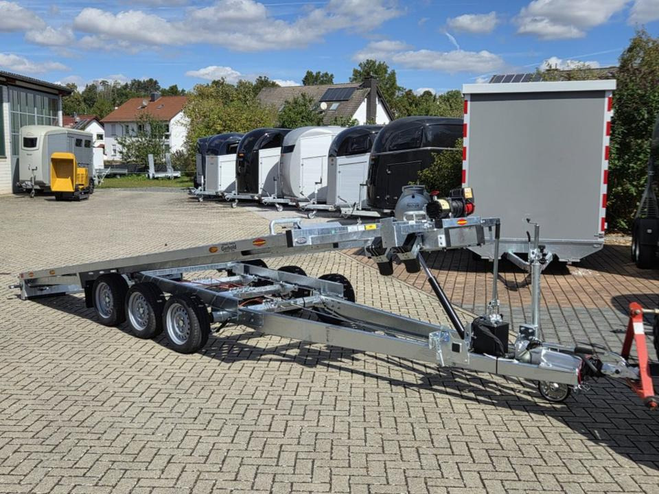 Remolque portavehículos Böckmann PKW-Anhänger, Autotransporter 3,5to. E-Winde 100 km/h: foto 9