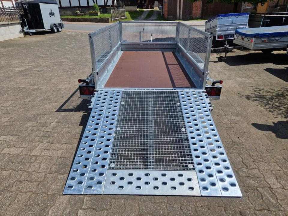 Böckmann PKW-Anhänger Maschinentransporter Gitteraufsatz 3,5t - Remolque porta maquinaria: foto 3 Böckmann PKW-Anhänger Maschinentransporter Gitteraufsatz 3,5t - Remolque porta maquinaria: foto 3