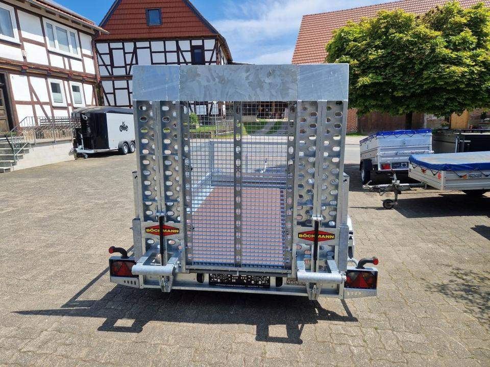 Böckmann PKW-Anhänger Maschinentransporter Gitteraufsatz 3,5t - Remolque porta maquinaria: foto 2 Böckmann PKW-Anhänger Maschinentransporter Gitteraufsatz 3,5t - Remolque porta maquinaria: foto 2