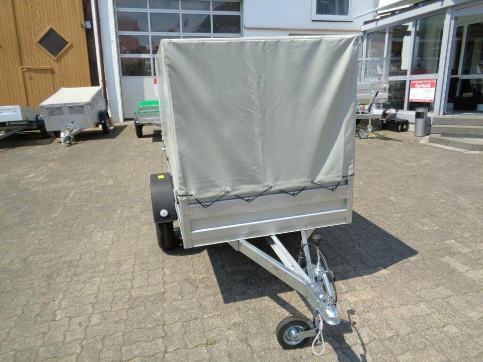 Böckmann-TPV PKW Anhänger Aluaufbau Plane u. Spriegel - Remolque de coche: foto 3 Böckmann-TPV PKW Anhänger Aluaufbau Plane u. Spriegel - Remolque de coche: foto 3