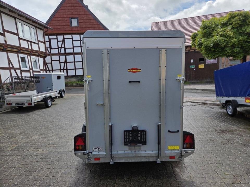 Kofferanhänger PKW-Anhänger Böckmann KT 3015/27 MF Rampe/Tür 2,7t - Remolque caja cerrada: foto 2 Kofferanhänger PKW-Anhänger Böckmann KT 3015/27 MF Rampe/Tür 2,7t - Remolque caja cerrada: foto 2