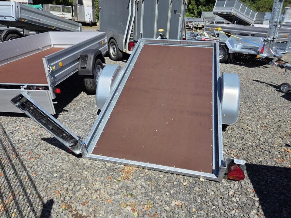 PKW-Anhänger 13 Stützrad Kippbar Motorrad Rasenmäher Quad 100km/h - Remolque para moto: foto 4 PKW-Anhänger 13 Stützrad Kippbar Motorrad Rasenmäher Quad 100km/h - Remolque para moto: foto 4