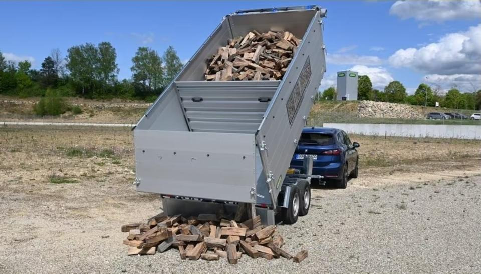 Pkw Anhänger UNSINN Brennholzanhänger 3,5t. Kipper Holz Transport - Remolque volquete: foto 1 Pkw Anhänger UNSINN Brennholzanhänger 3,5t. Kipper Holz Transport - Remolque volquete: foto 1