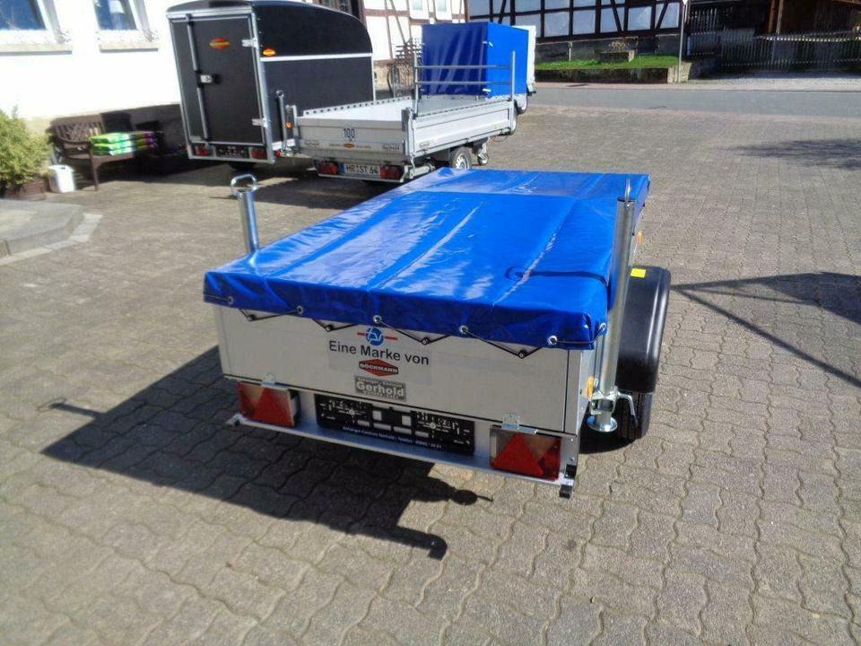 TPV PKW-Anhänger 750 kg Flachplane Stützen - Remolque de coche: foto 5 TPV PKW-Anhänger 750 kg Flachplane Stützen - Remolque de coche: foto 5