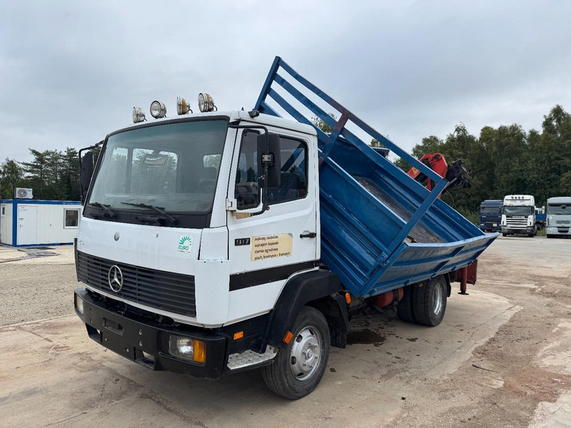 Camión volquete, Camión grúa Mercedes-Benz SK 917 (STEEL SUSPENSION / PARLFINGER CRANE / AUXILIARY / 6 CYLINDER WITH MANUAL PUMP): foto 18 Camión volquete, Camión grúa Mercedes-Benz SK 917 (STEEL SUSPENSION / PARLFINGER CRANE / AUXILIARY / 6 CYLINDER WITH MANUAL PUMP): foto 18