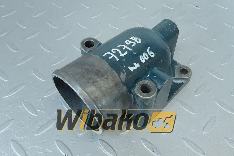 Inlet mainfold elbow for engine Kubota V3800 1C020-11613 - Colector de admisión para Maquinaria de construcción: foto 1 Inlet mainfold elbow for engine Kubota V3800 1C020-11613 - Colector de admisión para Maquinaria de construcción: foto 1