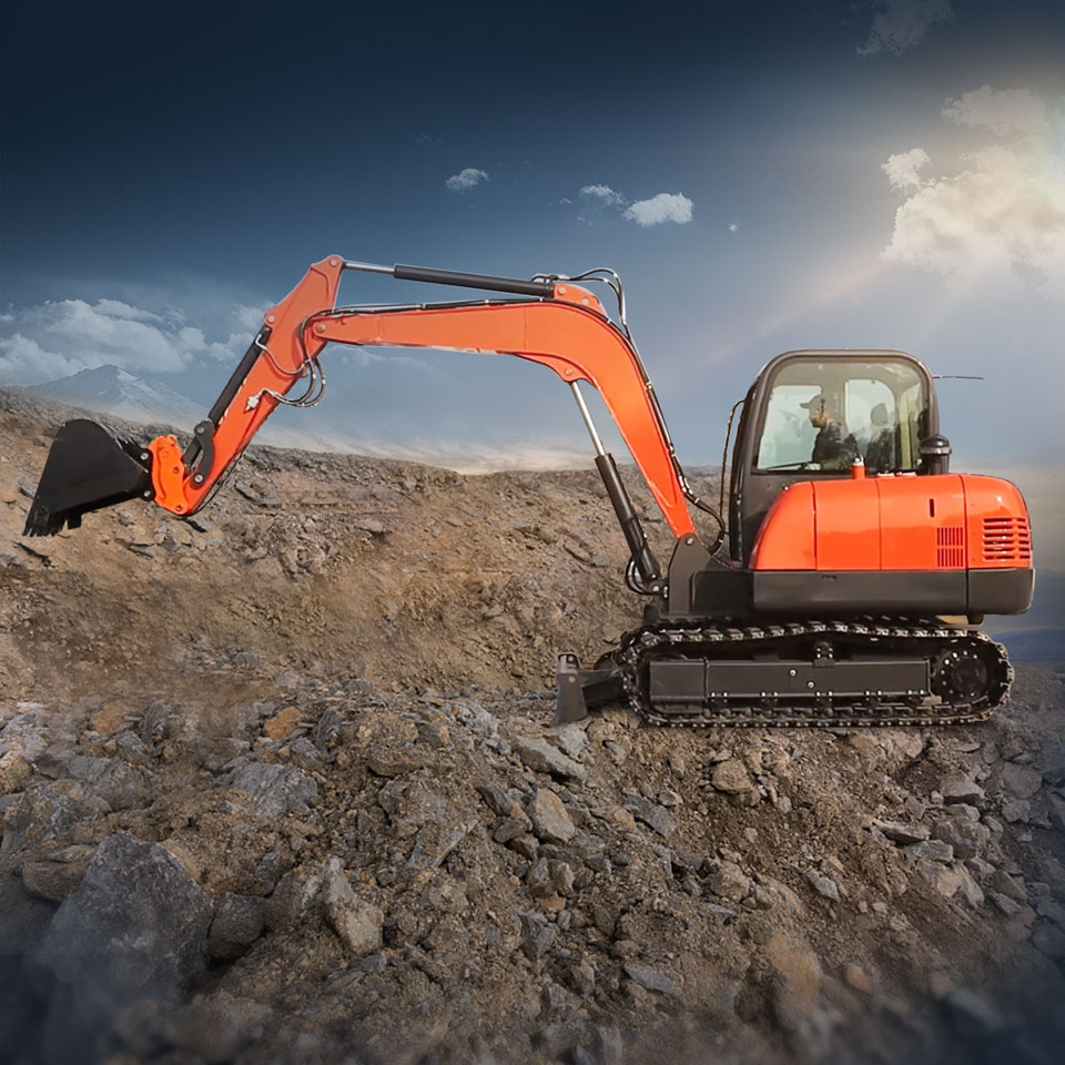 6T 6000Kg Crawler Excavator with Yanmar engine 37.4Kw - Miniexcavadora: foto 4 6T 6000Kg Crawler Excavator with Yanmar engine 37.4Kw - Miniexcavadora: foto 4