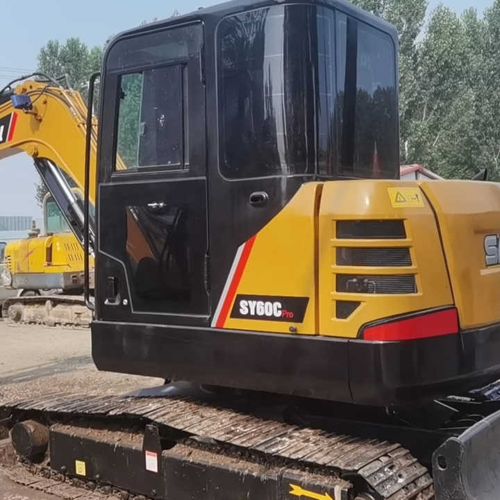 China Brand Used Sany Sy60c Mini Excavator 6ton Crawler Earth Digger Machine for Sale - Miniexcavadora: foto 5 China Brand Used Sany Sy60c Mini Excavator 6ton Crawler Earth Digger Machine for Sale - Miniexcavadora: foto 5