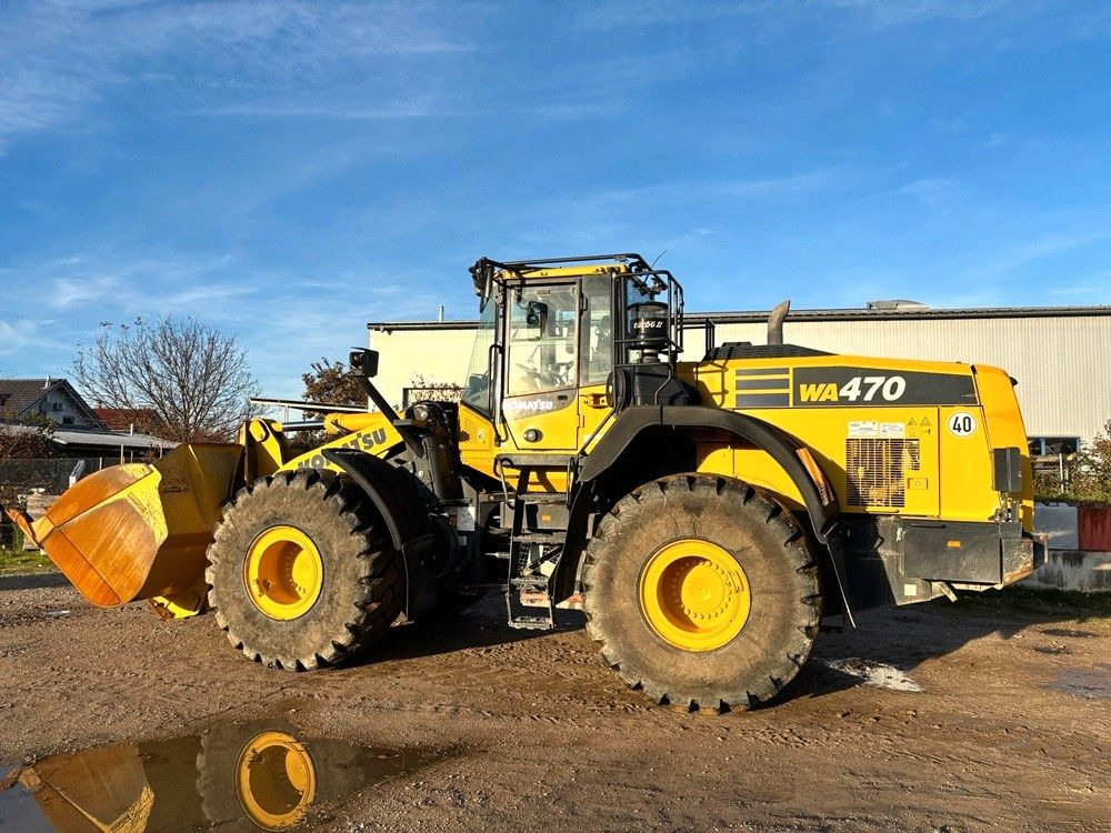 Komatsu WA470-8E0 Joystick-Lenkung ECSS - Cargadora de ruedas: foto 1 Komatsu WA470-8E0 Joystick-Lenkung ECSS - Cargadora de ruedas: foto 1