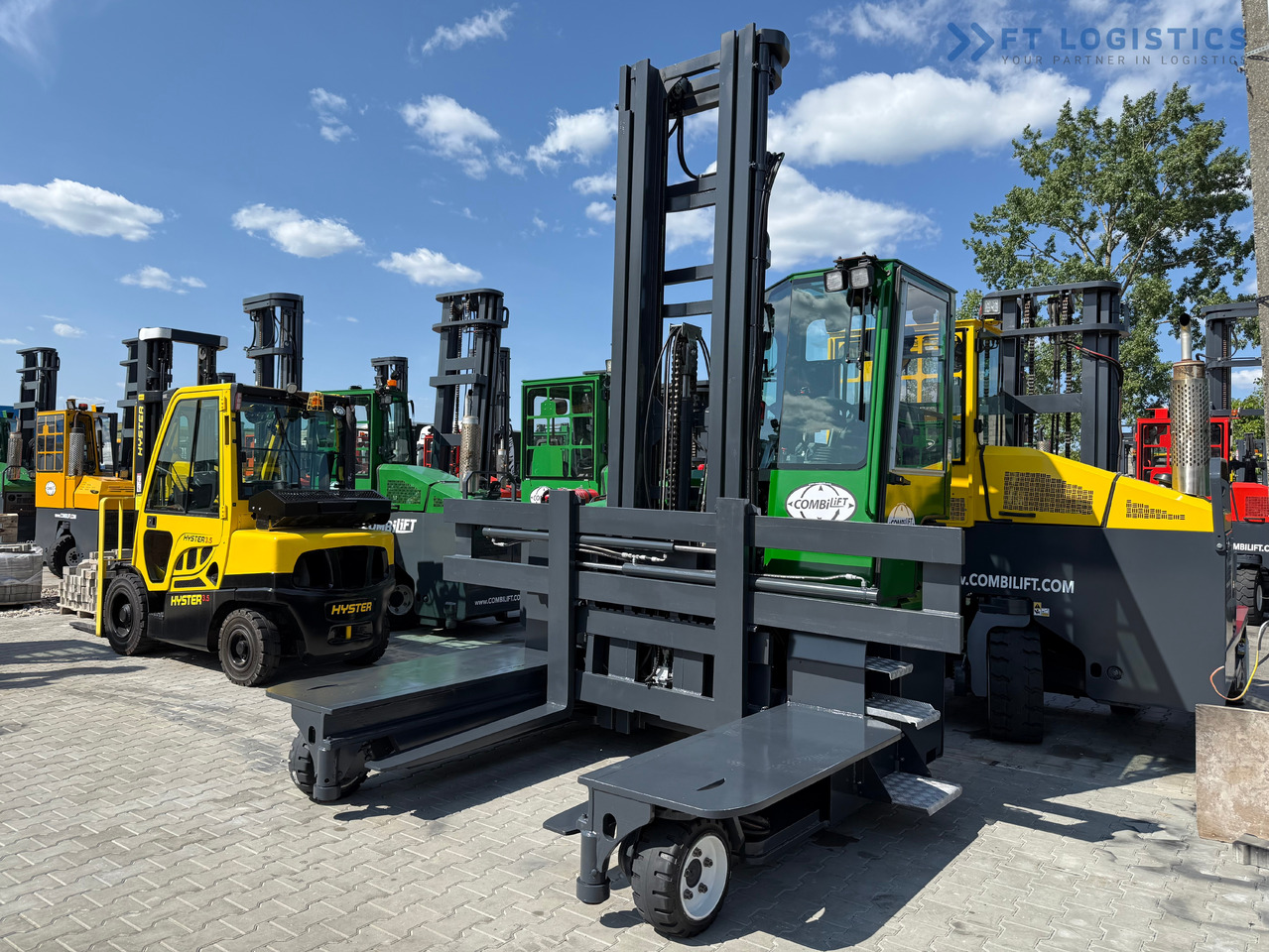 COMBILIFT C5000E / ELECTRIC / TRIPLEX 8300MM / FULL FREE LIFT / WIDE POSITIONER / FORK SIDESHIFT / BATTERY LIKE NEW - Carretilla de 4 vías: foto 2 COMBILIFT C5000E / ELECTRIC / TRIPLEX 8300MM / FULL FREE LIFT / WIDE POSITIONER / FORK SIDESHIFT / BATTERY LIKE NEW - Carretilla de 4 vías: foto 2