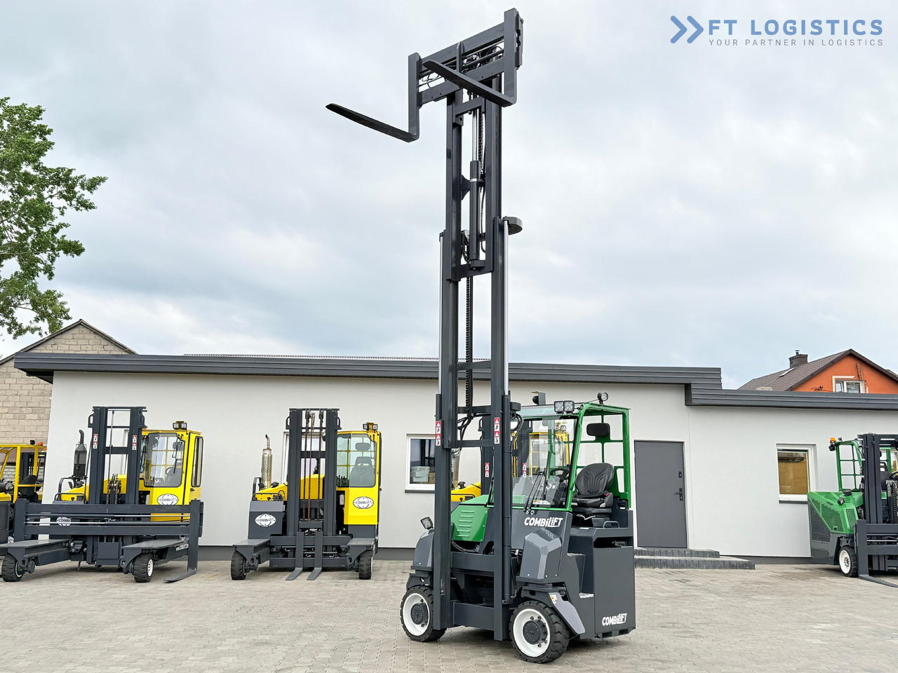 Carretilla de 4 vías nuevo COMBILIFT Combilift CBE4000 / TRIPLEX 5200MM / ELECTRIC / FREE LIFT / FORK POSITIONER / SIDESHIFT / LIKE NEW: foto 29