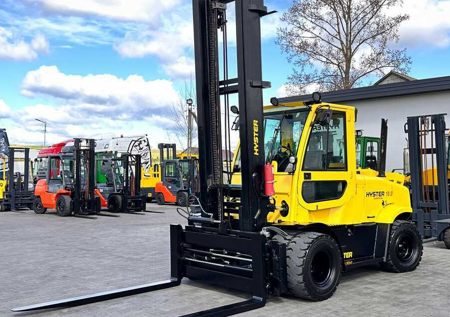 Hyster HYSTER H10.0 FT9 / FORKS 2200MM / POSITIONER / SIDE SHIFT / VALID UDT / 5500MM - Carretilla elevadora diésel: foto 3 Hyster HYSTER H10.0 FT9 / FORKS 2200MM / POSITIONER / SIDE SHIFT / VALID UDT / 5500MM - Carretilla elevadora diésel: foto 3