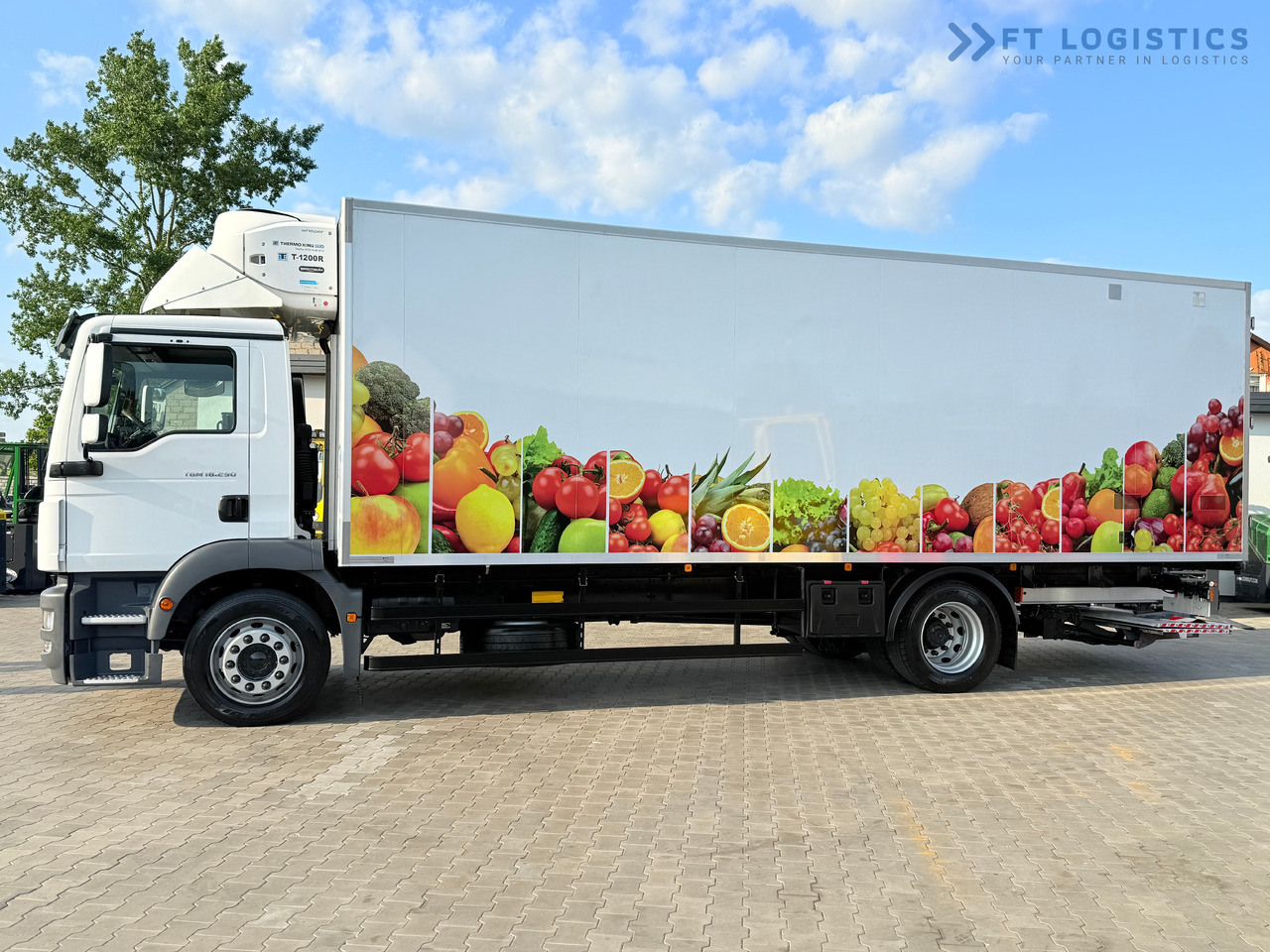 MAN TGM 18.290 / THERMOKING T-1200R / BI-TEMPERATURE / 19 PALLETS / 90% TYRES / EXCELLENT CONDITION / DHOLLANDIA TAIL LIFT / SIDE DOOR / PAYLOAD 8,220 KG - Camión frigorífico: foto 3 MAN TGM 18.290 / THERMOKING T-1200R / BI-TEMPERATURE / 19 PALLETS / 90% TYRES / EXCELLENT CONDITION / DHOLLANDIA TAIL LIFT / SIDE DOOR / PAYLOAD 8,220 KG - Camión frigorífico: foto 3