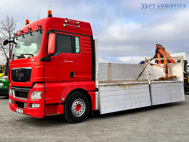 MAN TGX 26.480 Ciężarówka burtowa MAN TGX 26.480 6X2 / PALFINGER PK9002-EH B Crane / 80% Michelin Tire Dodać do ulubionych - Camión grúa: foto 2 MAN TGX 26.480 Ciężarówka burtowa MAN TGX 26.480 6X2 / PALFINGER PK9002-EH B Crane / 80% Michelin Tire Dodać do ulubionych - Camión grúa: foto 2