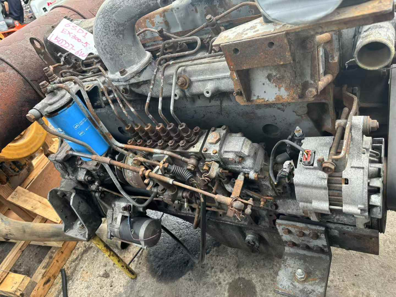 ISUZU 6SD1 - Motor para Excavadora: foto 1 ISUZU 6SD1 - Motor para Excavadora: foto 1