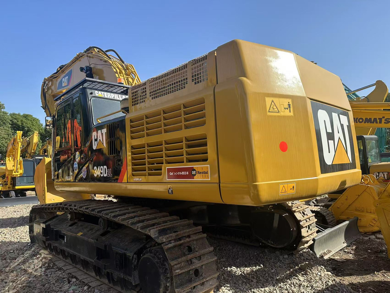 CATERPILLAR USED CAT EXCAVATOR 349D2L HOTSALE - Excavadora de cadenas: foto 1 CATERPILLAR USED CAT EXCAVATOR 349D2L HOTSALE - Excavadora de cadenas: foto 1