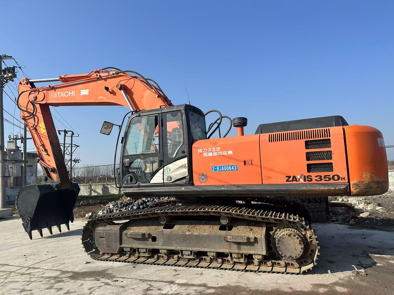 HITACHI USED EXCAVATOR ZX350-5G HOTSALE - Excavadora de cadenas: foto 1 HITACHI USED EXCAVATOR ZX350-5G HOTSALE - Excavadora de cadenas: foto 1