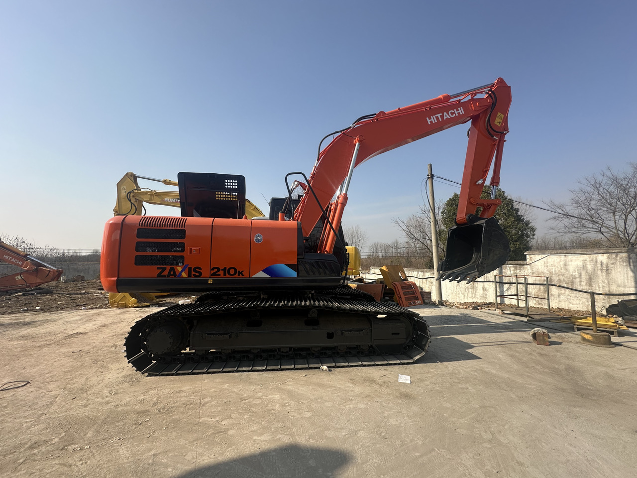HITACHI Used Excavator ZX210-5G High Quality - Excavadora de cadenas: foto 1 HITACHI Used Excavator ZX210-5G High Quality - Excavadora de cadenas: foto 1