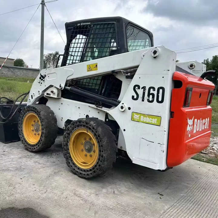 Minicargadora USED BOBCAT S160 Skid-steer Loader with Very Good Performance Is for Sale at a Low Price. [ Copy ]: foto 1