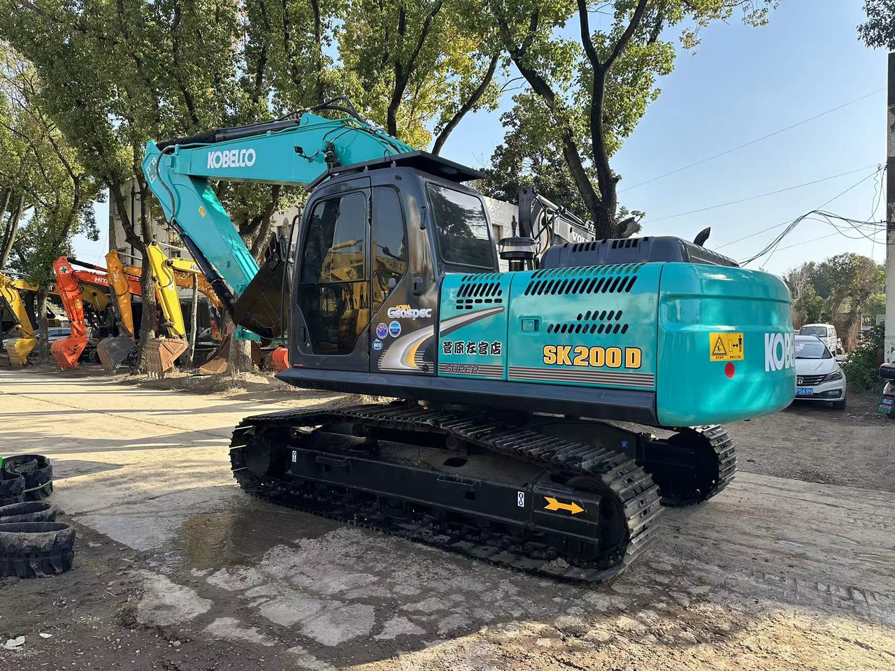 KOBELCO SK200-8 - Miniexcavadora: foto 4 KOBELCO SK200-8 - Miniexcavadora: foto 4